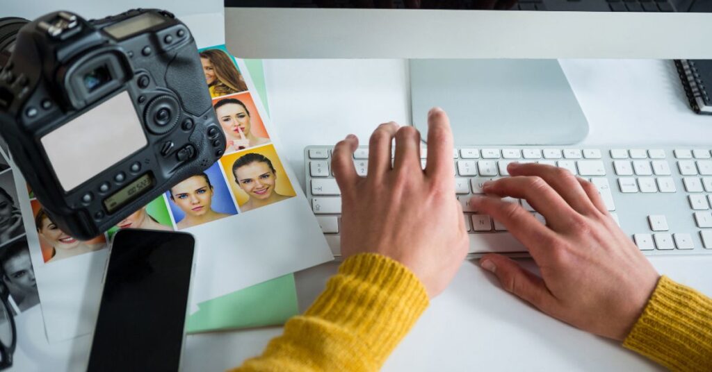 Hands editing images